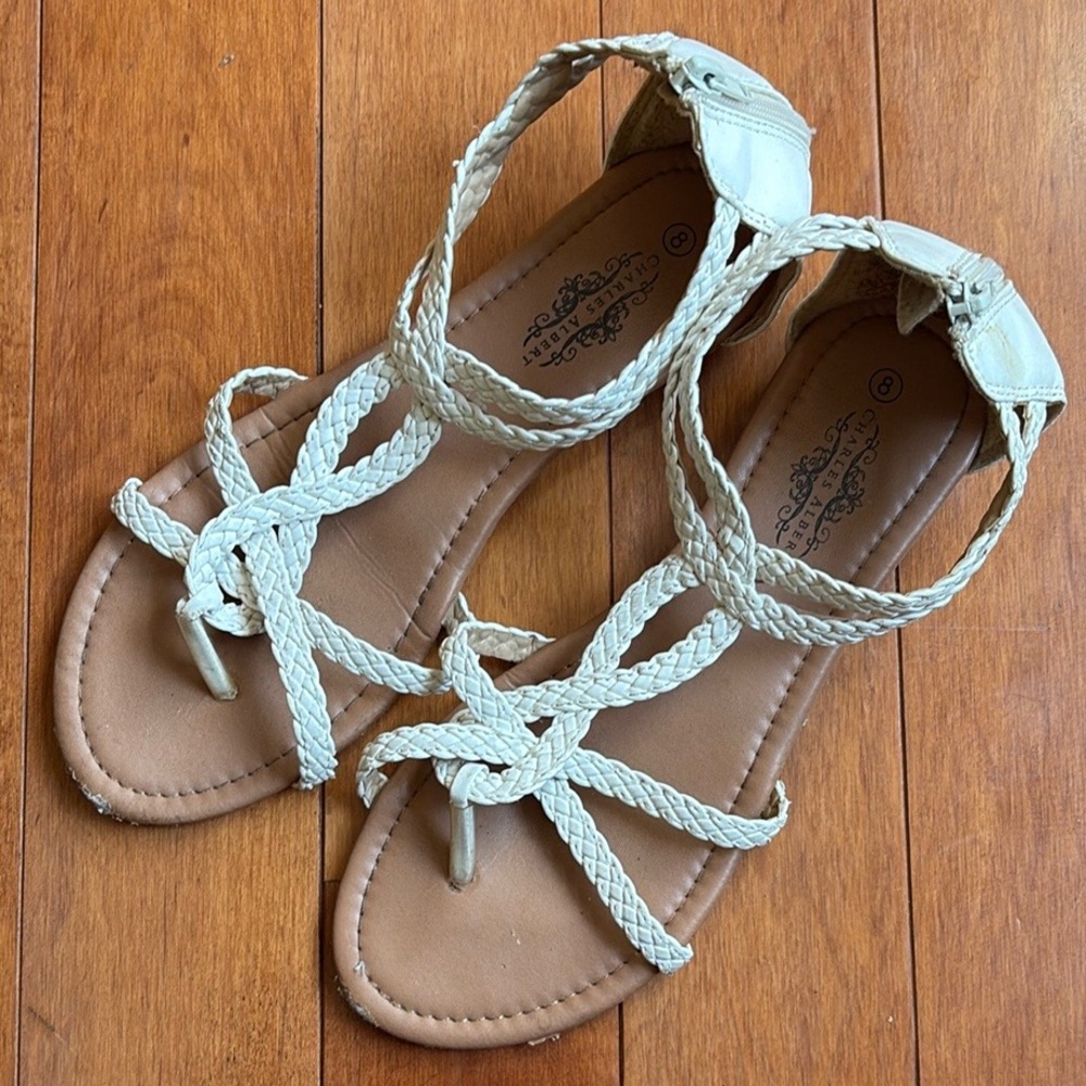 Charles Albert Braided Sandal 8